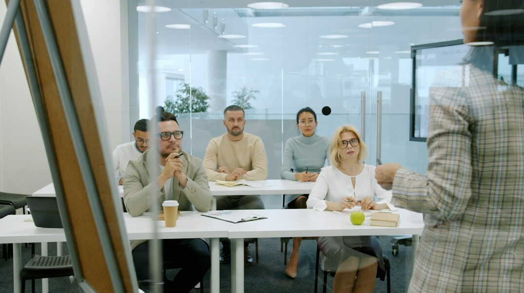 business training session